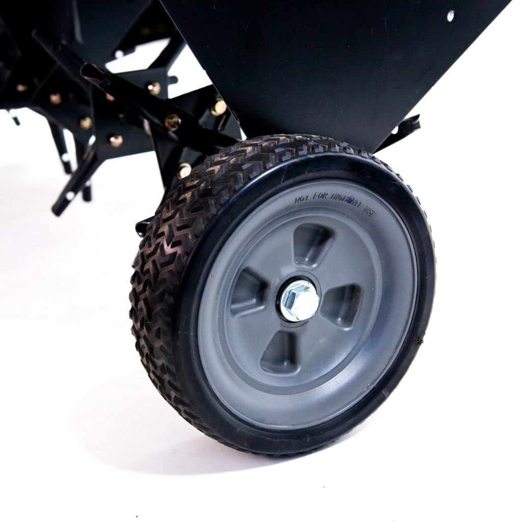 Brinly-Hardy 48 Inch Tow Behind Plug Aerator Attachment for Riding Lawn Mowers.