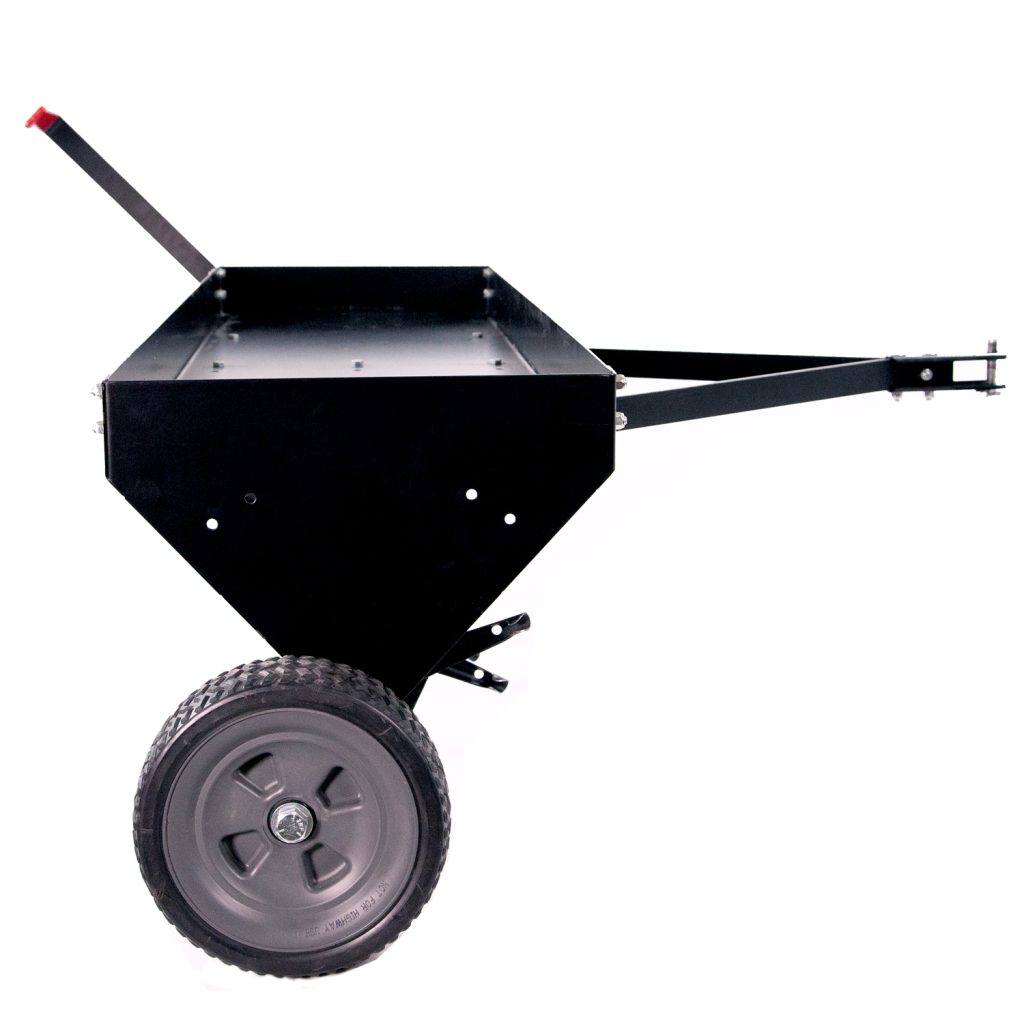 Brinly-Hardy 48 Inch Tow Behind Plug Aerator Attachment for Riding Lawn Mowers.