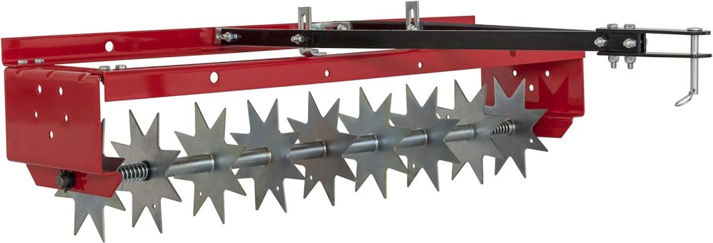 Craftsman 36 Inch Spike Lawn Aerator Attachment for Riding Lawn Mowers.