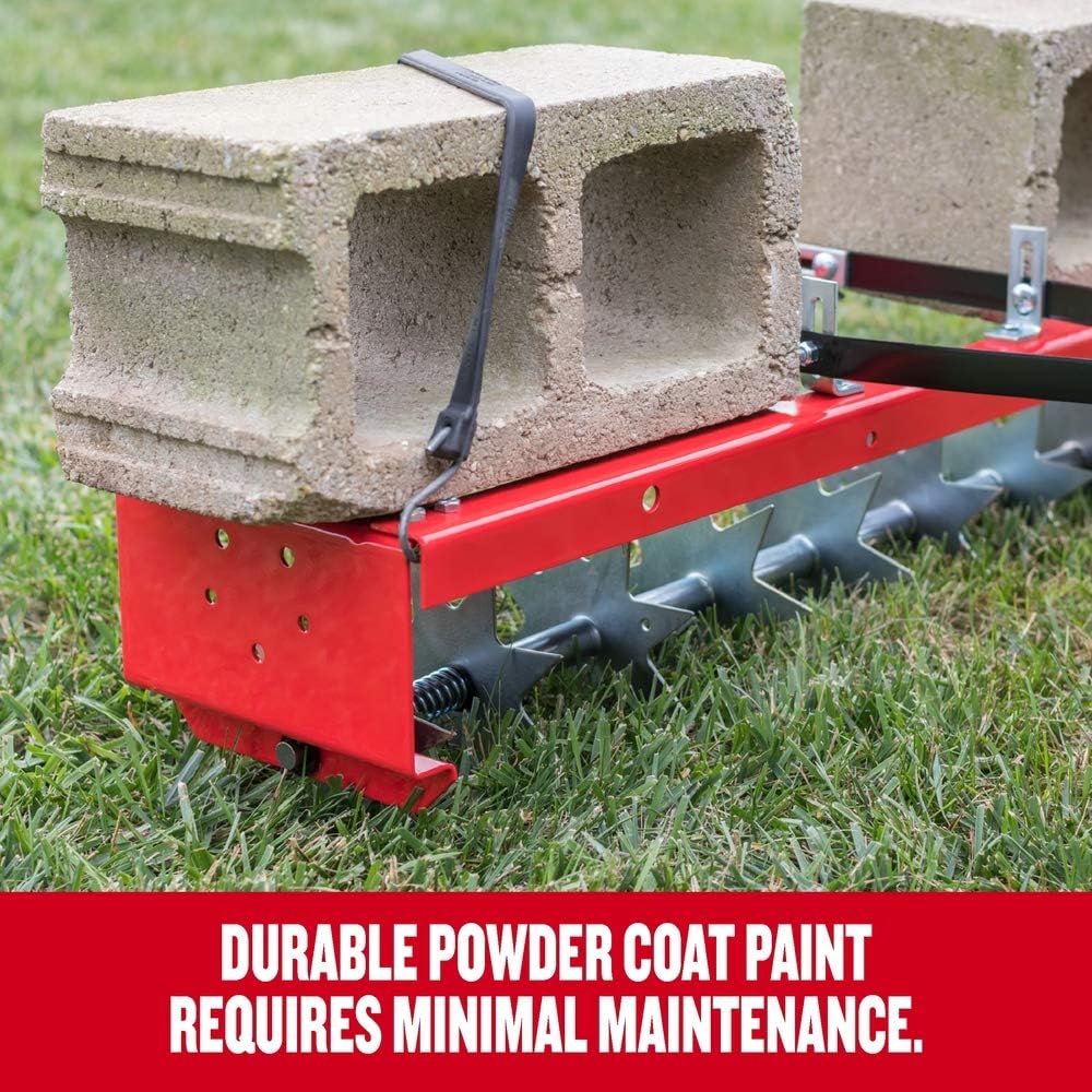 Craftsman 36 Inch Spike Lawn Aerator Attachment for Riding Lawn Mowers.